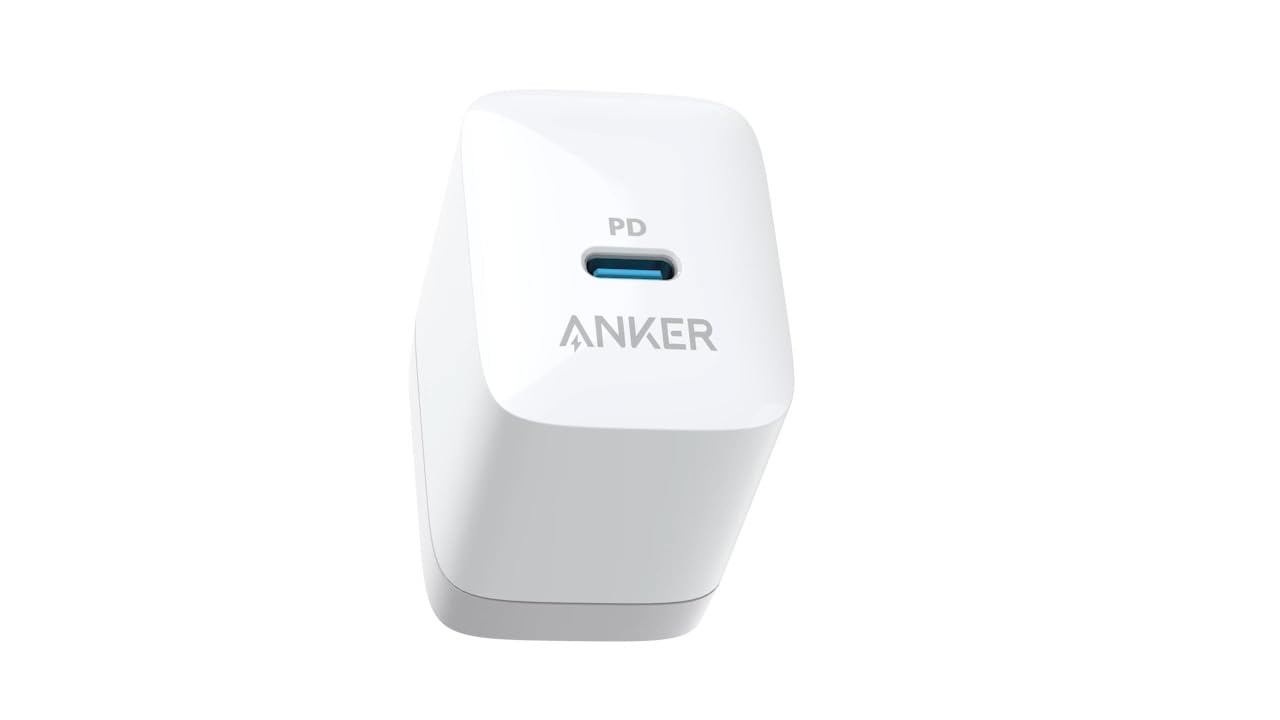Anker PowerPort III Nano compact USB-C wall charger in white