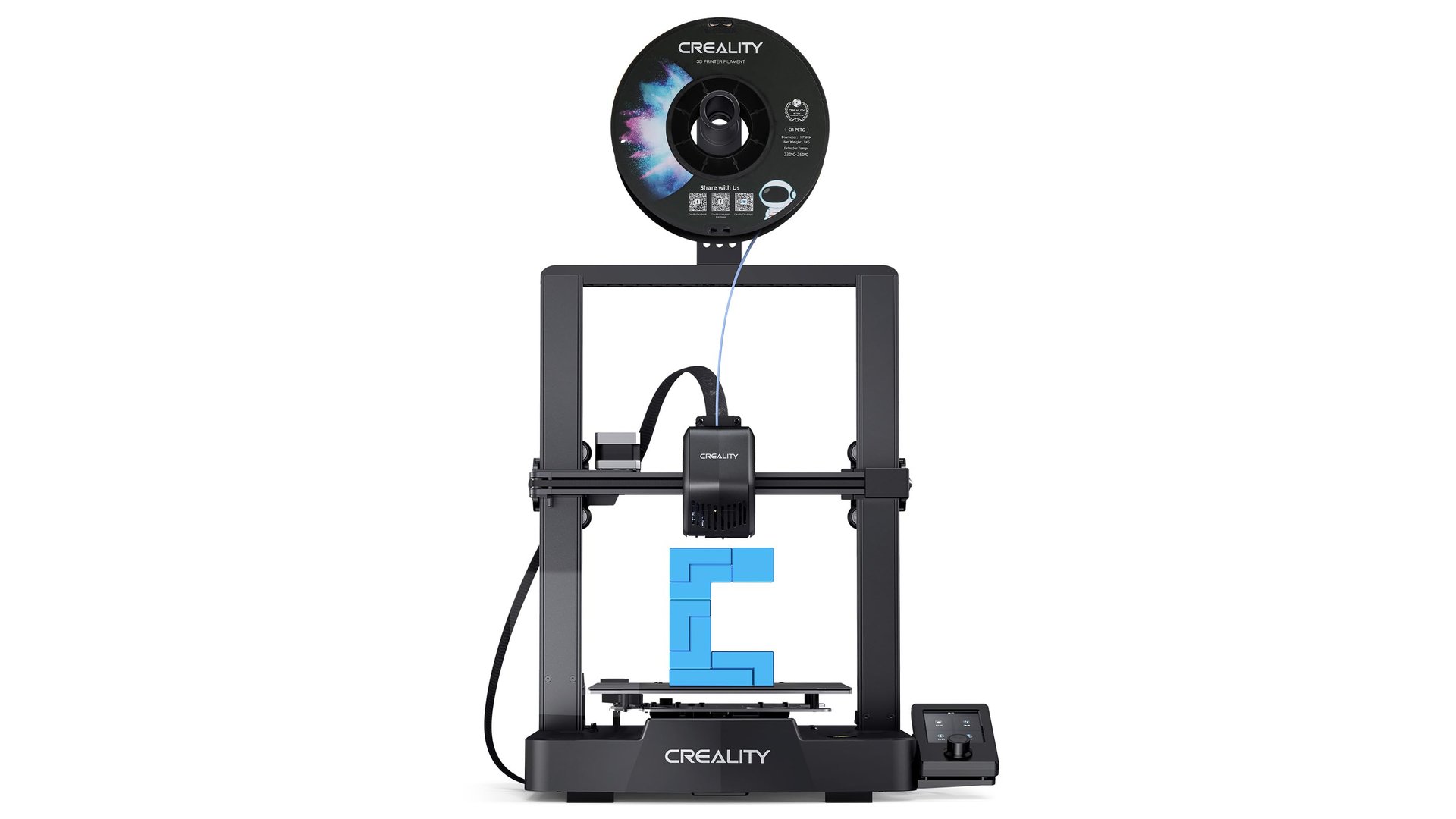 Creality Ender 3 V3 SE 3D printer with auto bed leveling and direct drive extruder