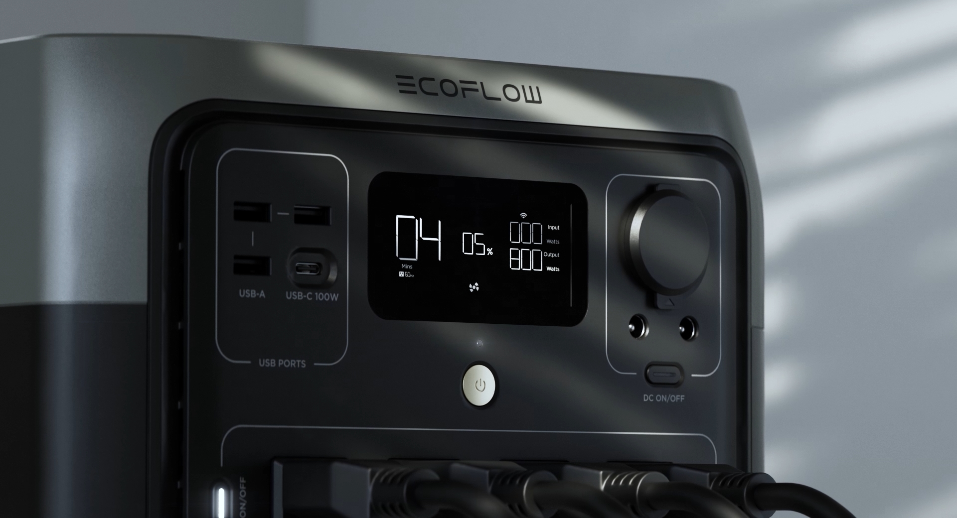 EcoFlow River 2 256Wh Portable Power Station with LiFePO4 battery