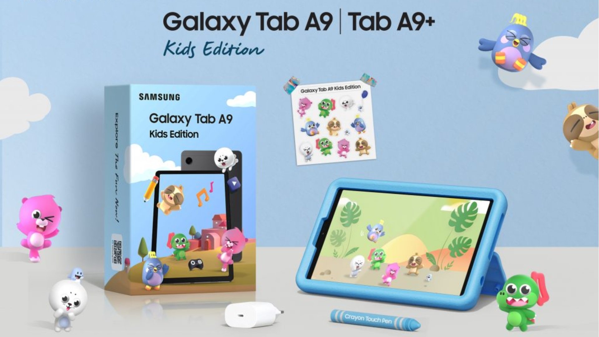 Samsung Galaxy Tab A9+ Kids Edition kids tablet for learning and entertainment