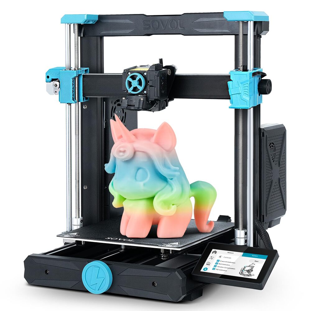 Sovol SV06 ACE 3D printer with 600mm/s speed, direct drive, and built-in camera