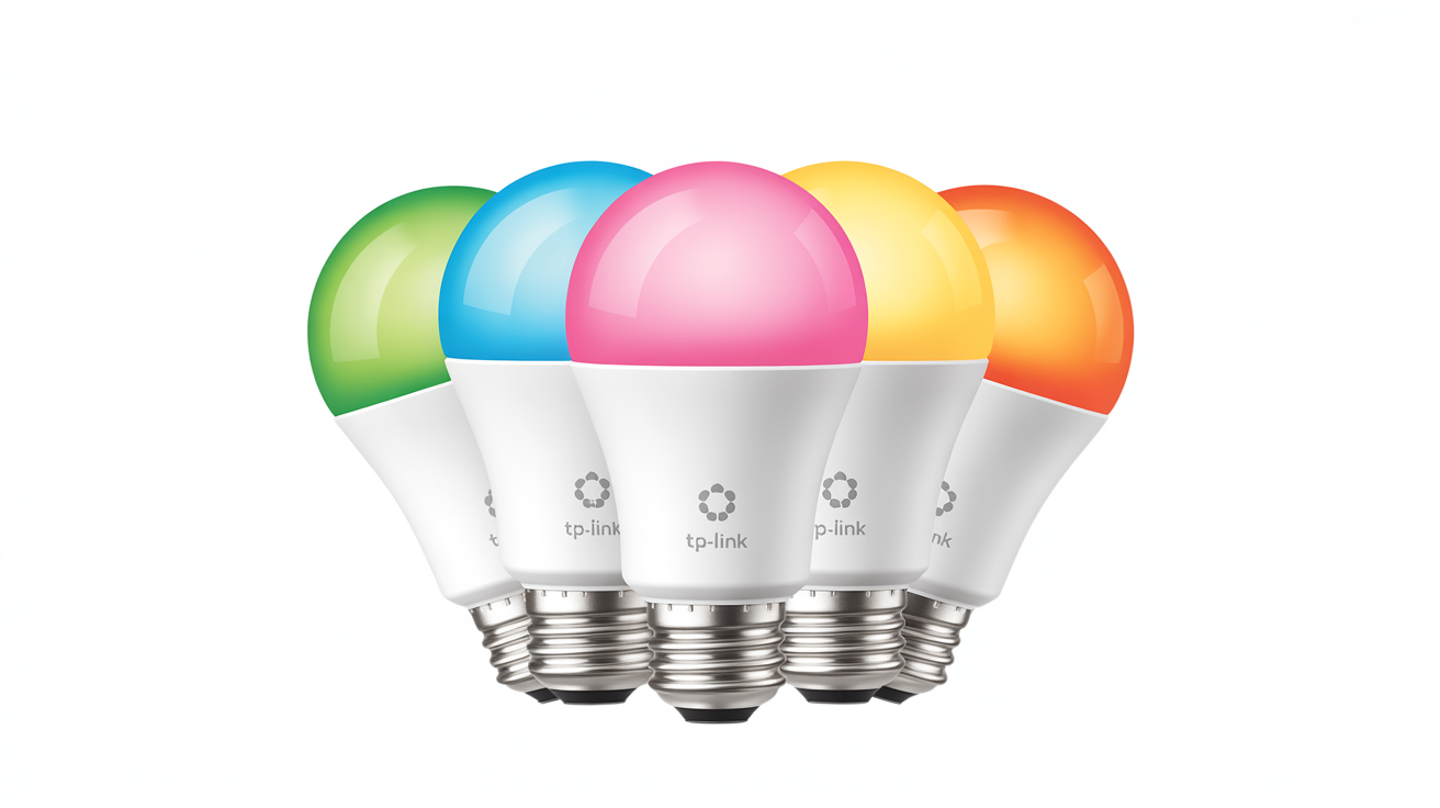 TP-Link Tapo smart LED light bulbs 4-pack with color changing capability