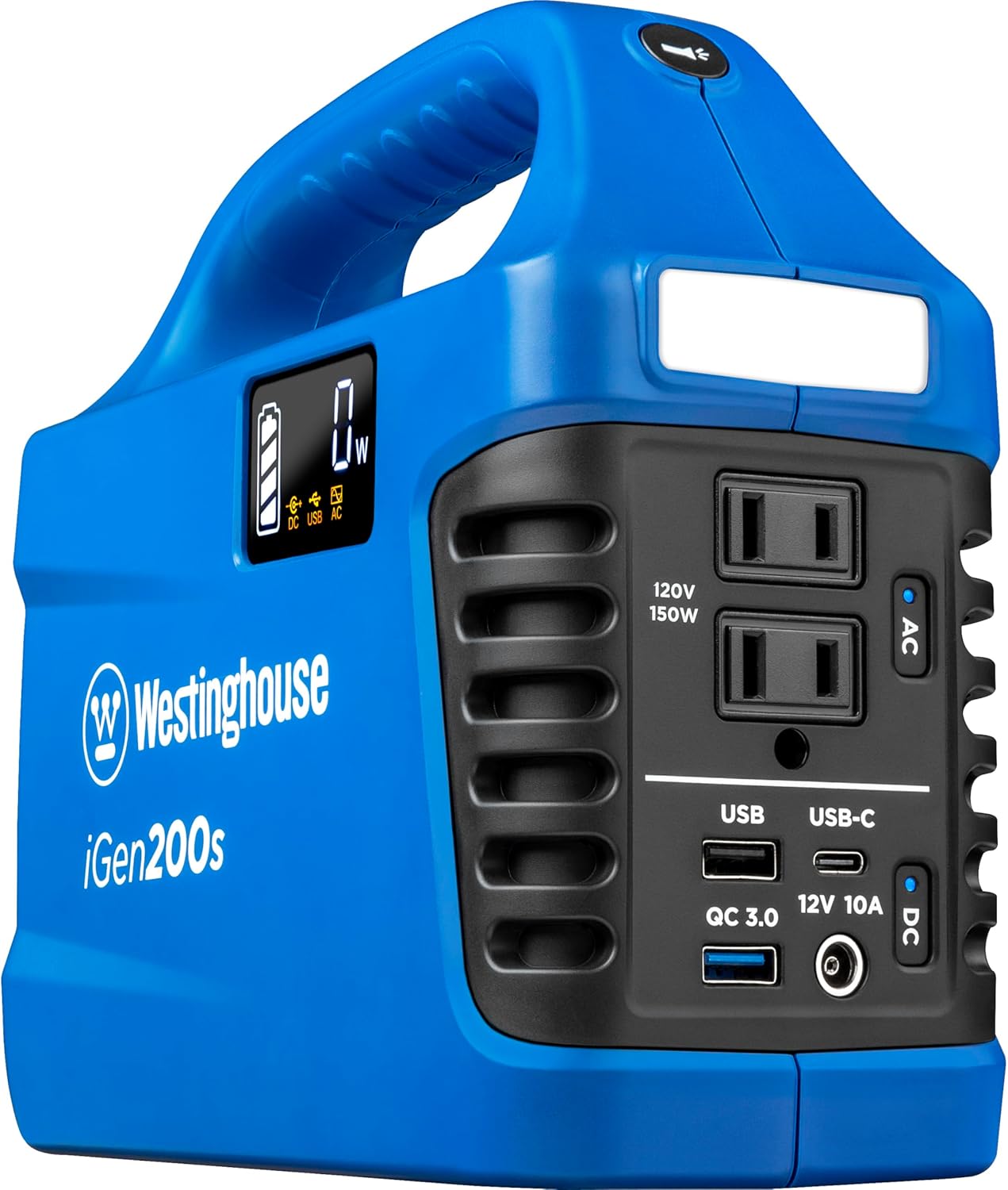 Westinghouse iGen200s Portable Power Station with digital display